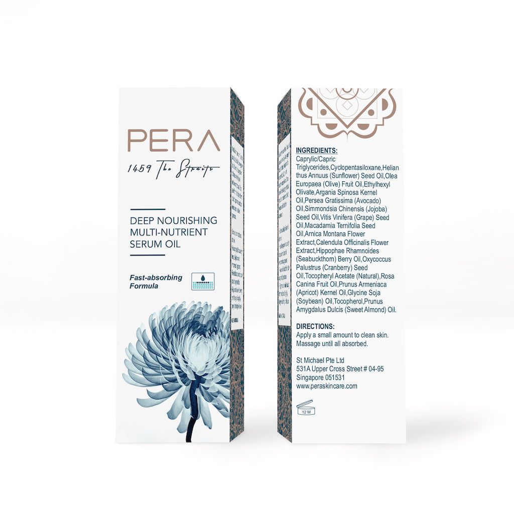 Best facial oil - Peranakan natural skin care PERA